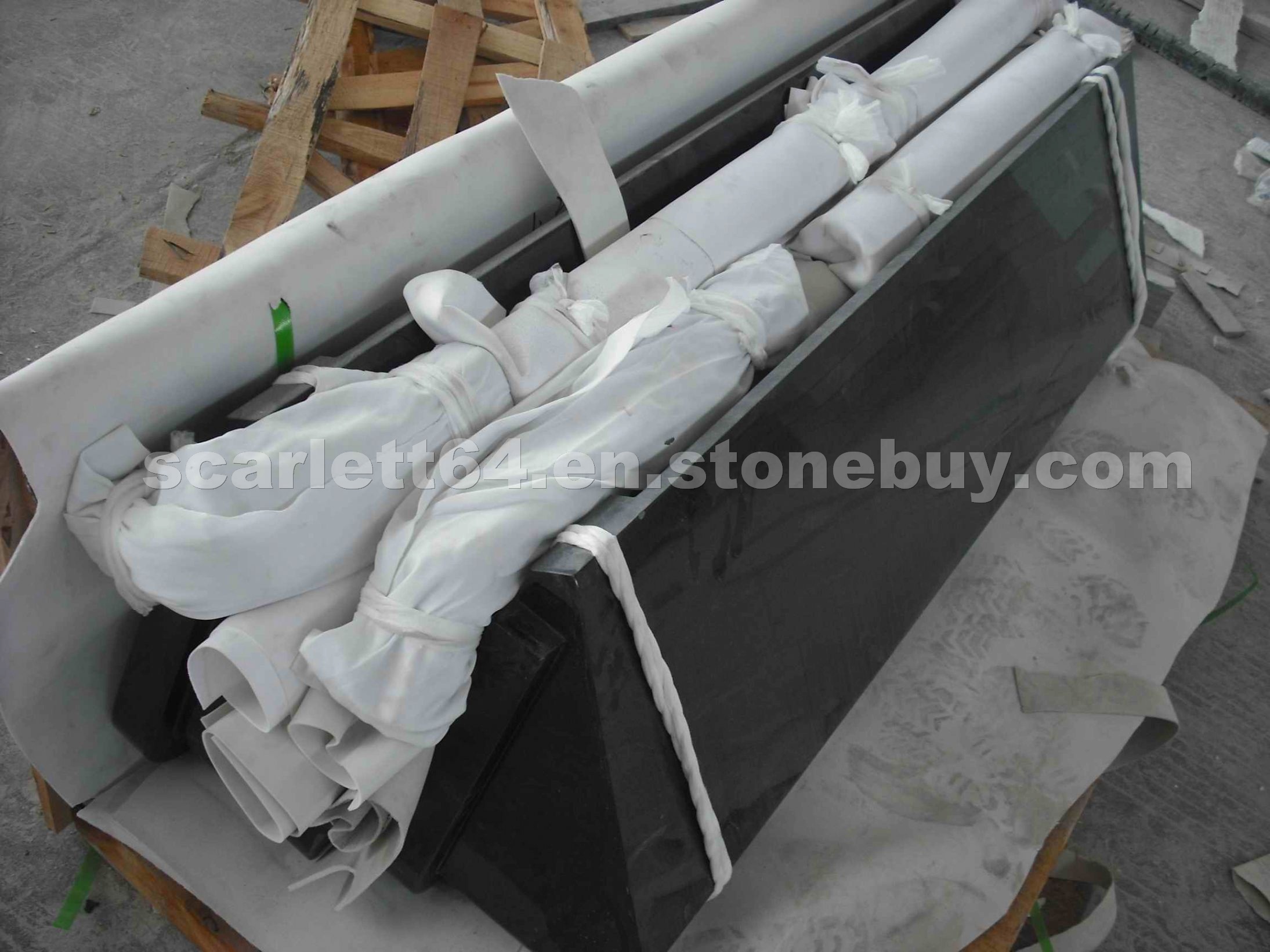Absolute Black Granite Steps and Riser Absolute Black Granite Steps and Riser