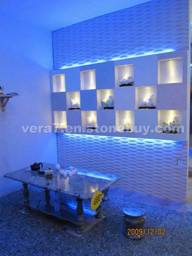 Marble mosaic and marble table Marble mosaic and marble table
