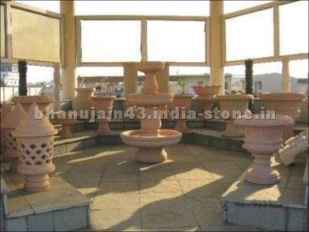Sandstone Handicraft - Stone lamps / Decorative Po