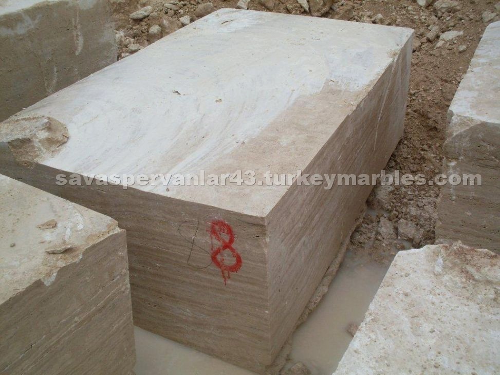 Ice Cream Travertine Blocks