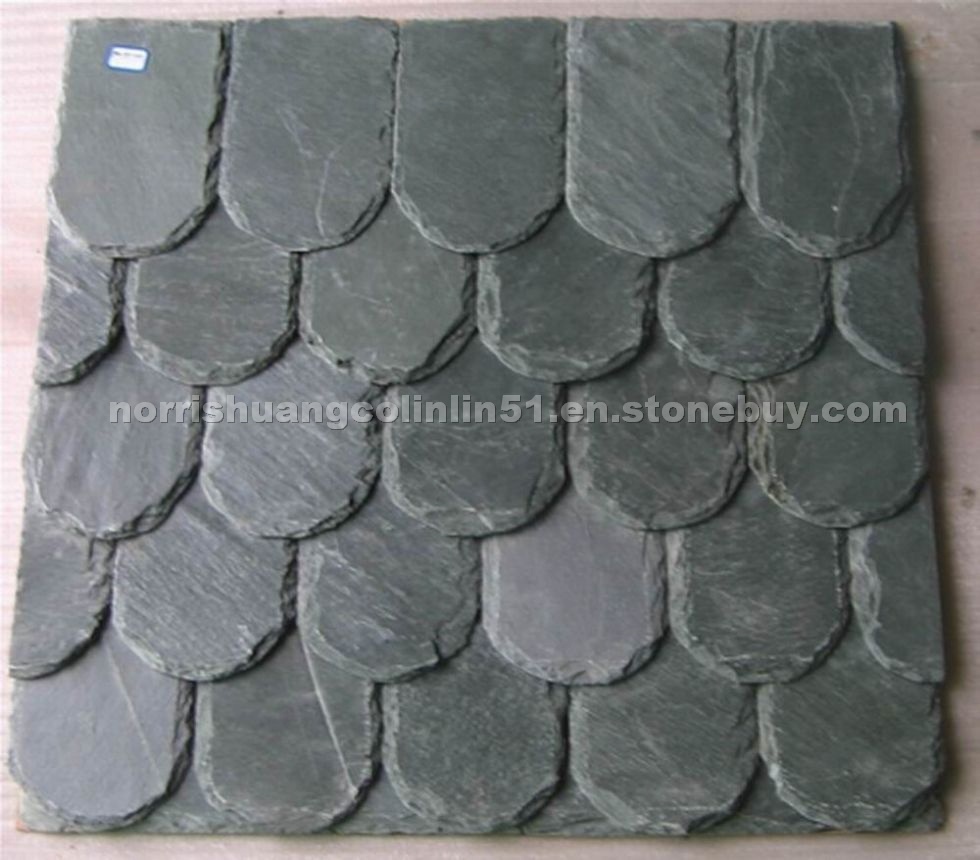 Cyan Slate Roof Tiles