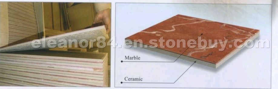 marlble & ceramic composite, laminated slab marlble & ceramic composite, laminated slab