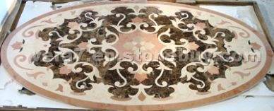 Stone Medallion, Water-jet Stone Medallion, Water-jet