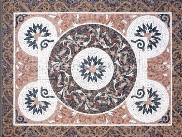WP-8111 marble medallion WP-8111 marble medallion