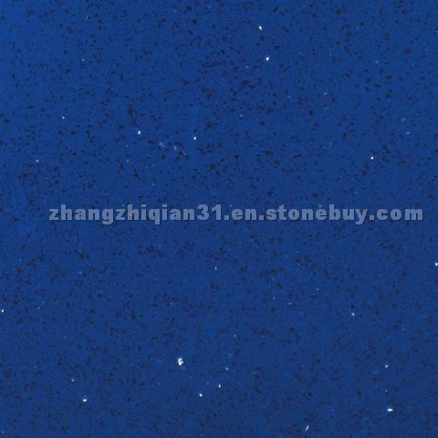 Blue Manmade Stone, Crystallized stone HR0072