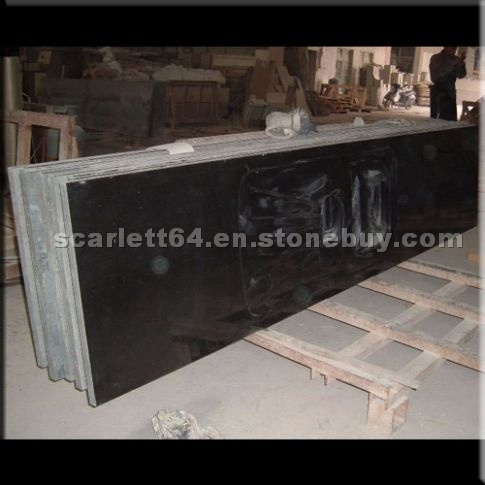 Shangxi Black Granite Vanity Top