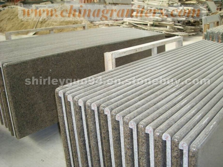 Tropical Brown prefabricated Countertops