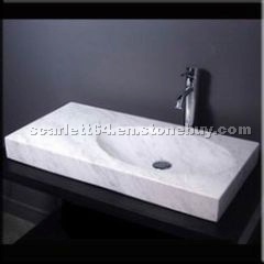 Carrara White Marble Sink Carrara White Marble Sink