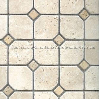 Mesh mounted mosaics tiles