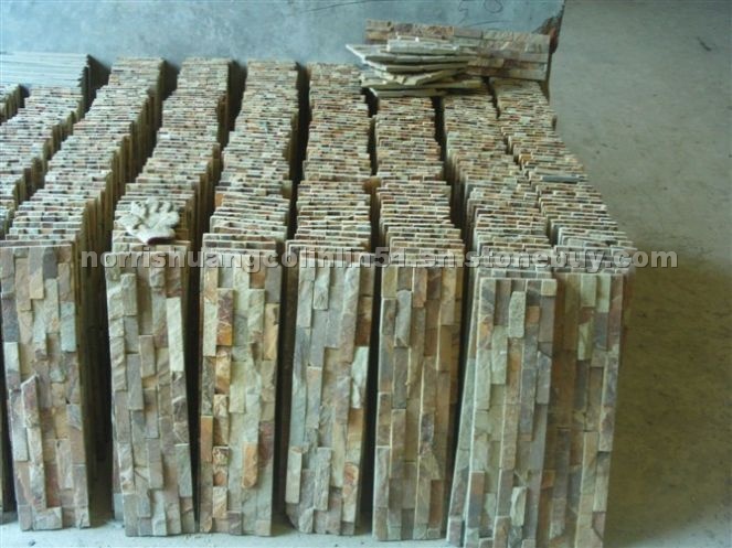 Slate wall tile