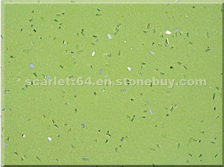 Artificial Green Quartz Stone