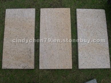 G682,Chinese yellow granite,step stone