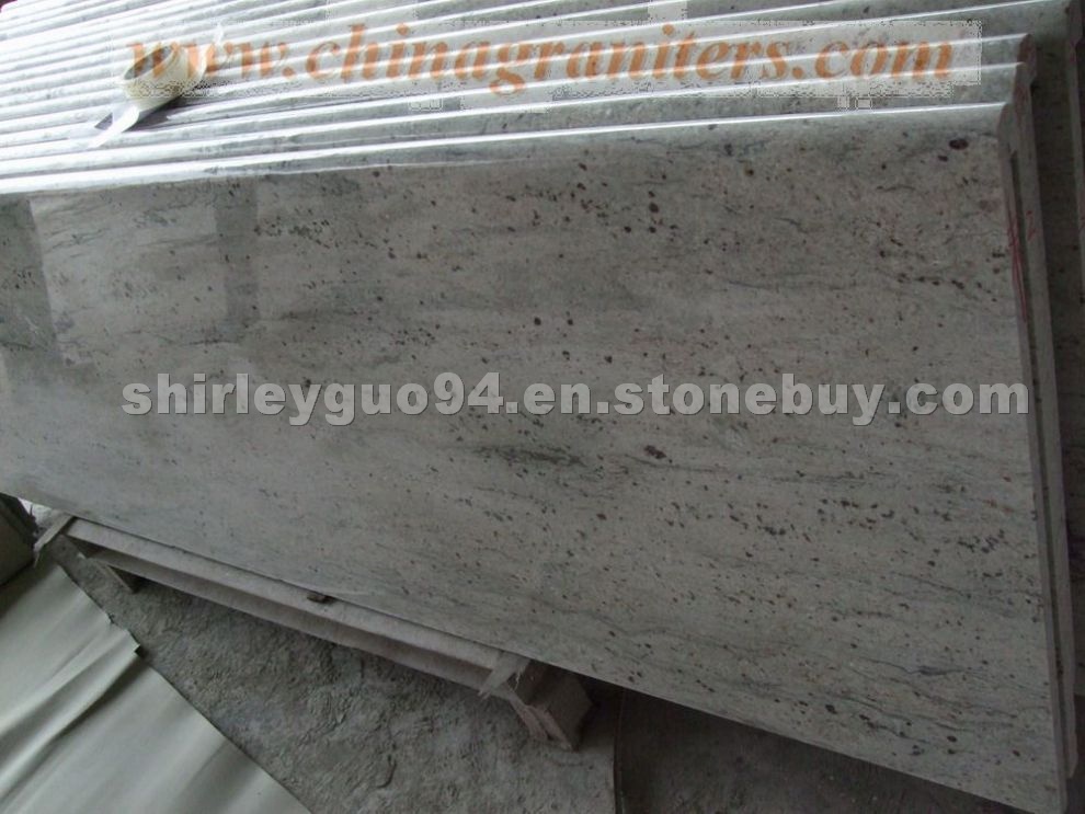 river white granite prefabricated countertop