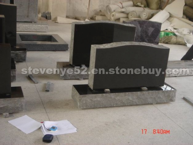 Shanxi Black Granite Headstone