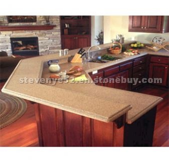 Sunset Gold Granite Kitchen Countertop