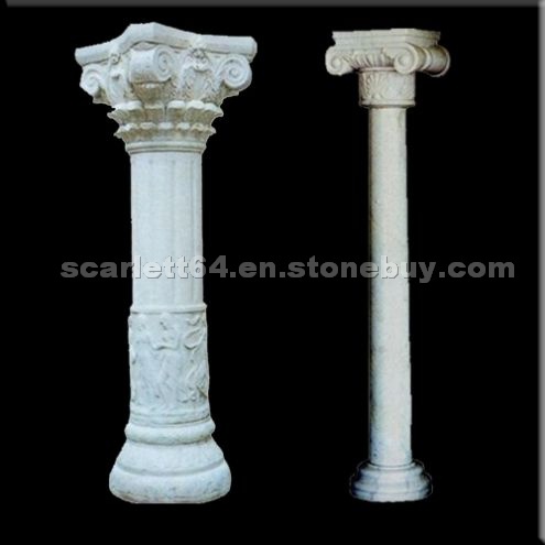 Solid Stone Column, Pillar Solid Stone Column, Pillar