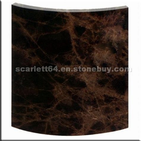 Dark Emperador Marble Column Plank Dark Emperador Marble Column Plank