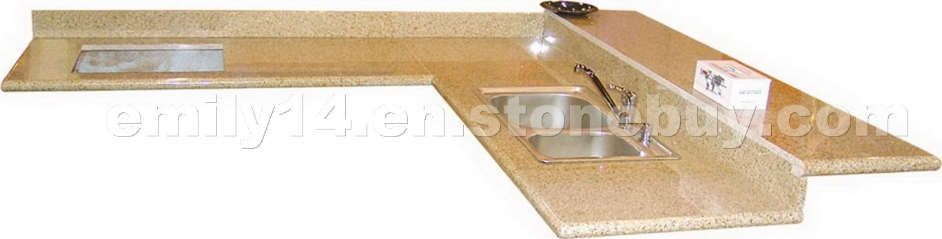 Golden Garnet Granite Countertops