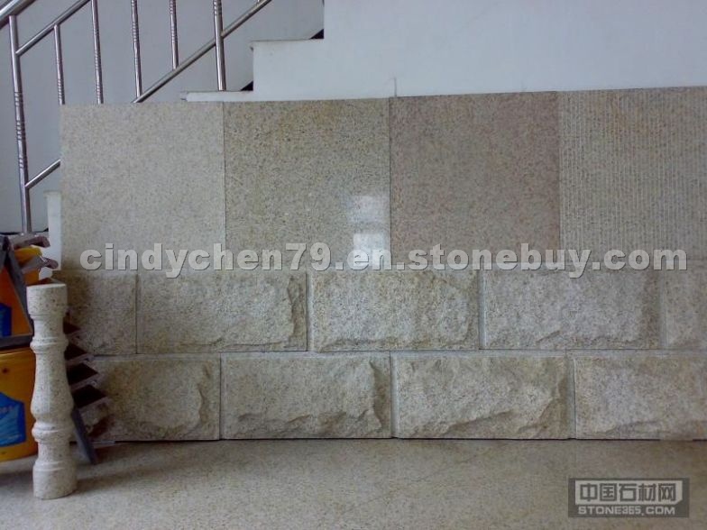 G682 Granite, Rust Yellow,Wall stone