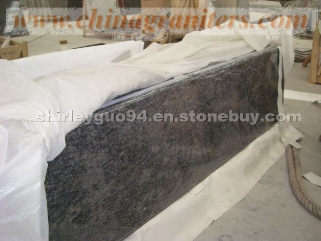Sapphire Brown prefabricated countertop