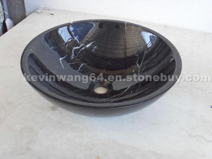 Black White Vein Sink