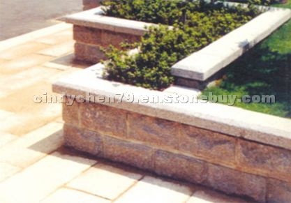 G682,Chinese yellow  granite,garden stone