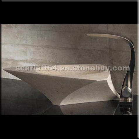 White Limestone Sink