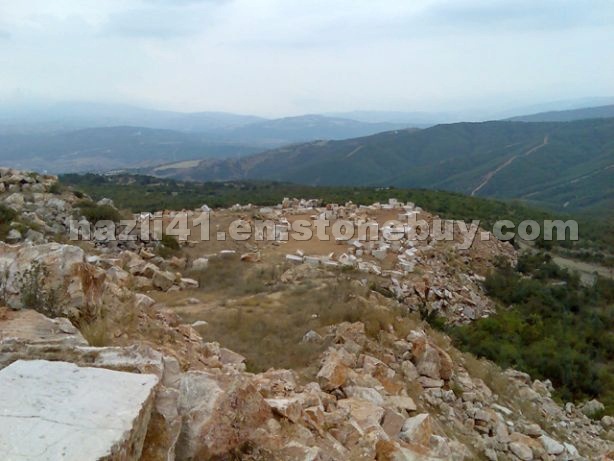 Antique Red Travertine Blocks