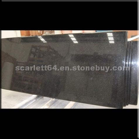Black Galaxy  Granite Countertop