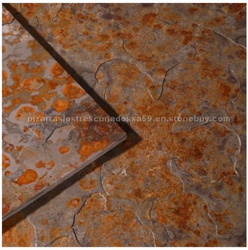 Multicolor Slate chiselled