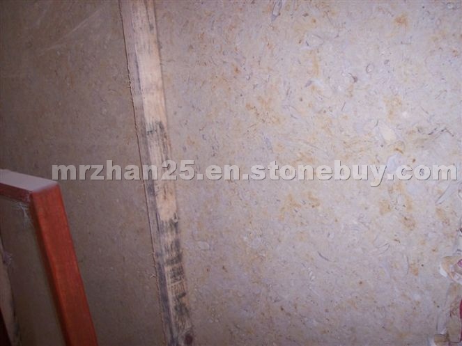 valued cream marble slab