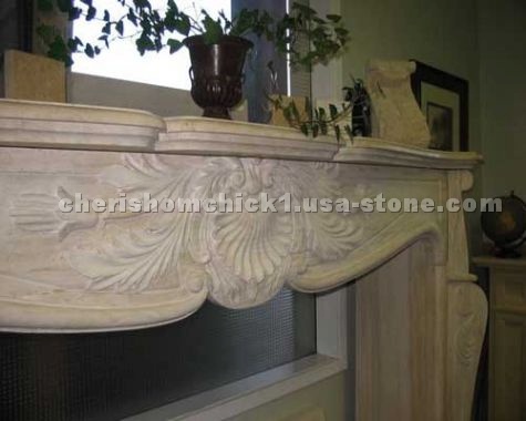 Louis XVI Marble Fireplace