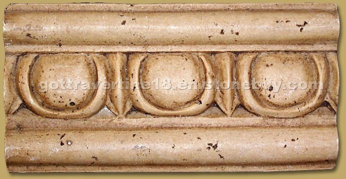 Noce Travertine Molding
