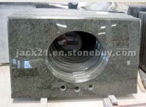 Green Granite Vanity Top