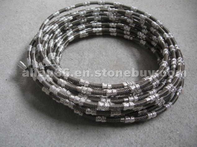 Wire saw for marble quarry