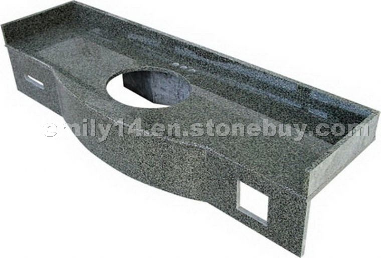 Sesame Black Granite Vanity Top
