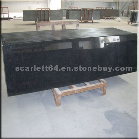 Black Galaxy  Granite Countertop
