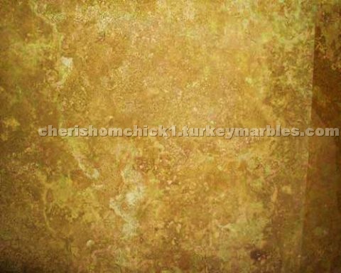 Yellow Gold Travertine