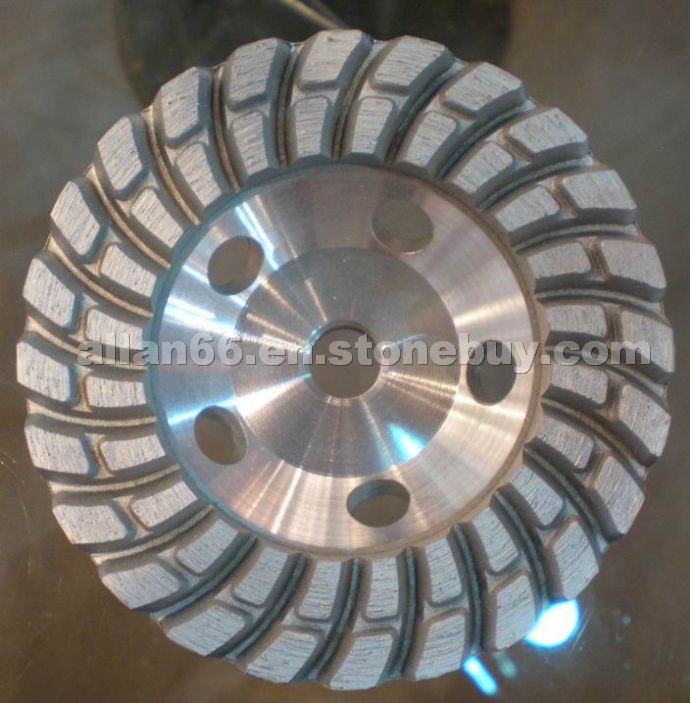 Double Turbo Diamond Cup Wheel
