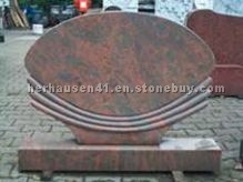 Tombstone - Red Granite