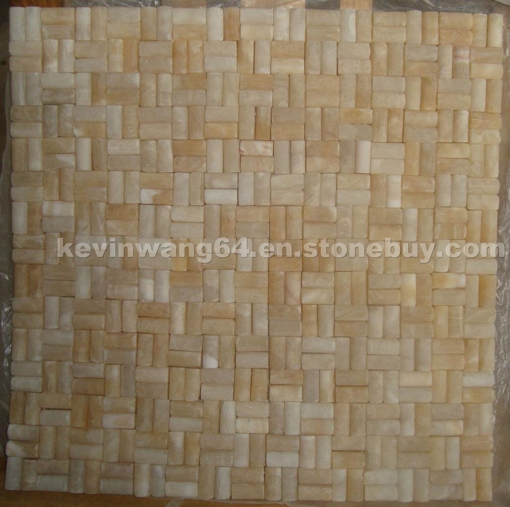Honey onyx mosaic Honey onyx mosaic