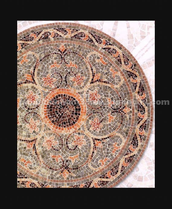 Mosaic Stone Medallions
