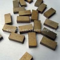 Diamond gangsaw segments