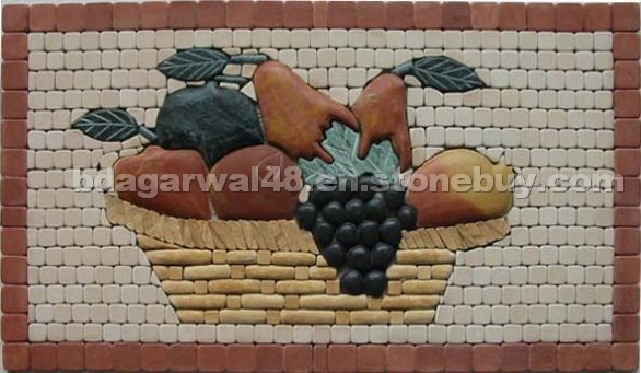 Fruit Basket Small (Mural) - KEML-053 Fruit Basket Small (Mural) - KEML-053