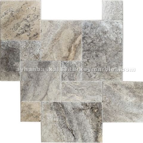 Silver Travertine Pattern