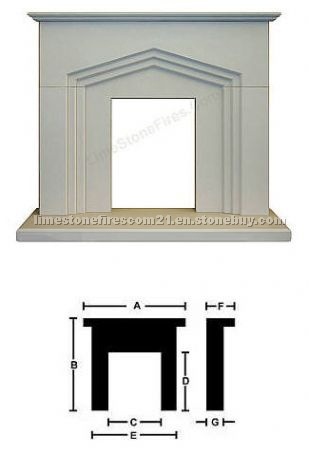 Whitcombe Suite-Jura Stone Mantel