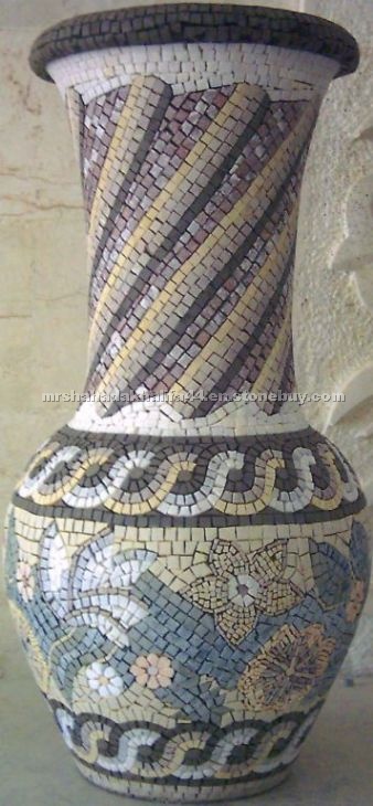 Mosaic vase