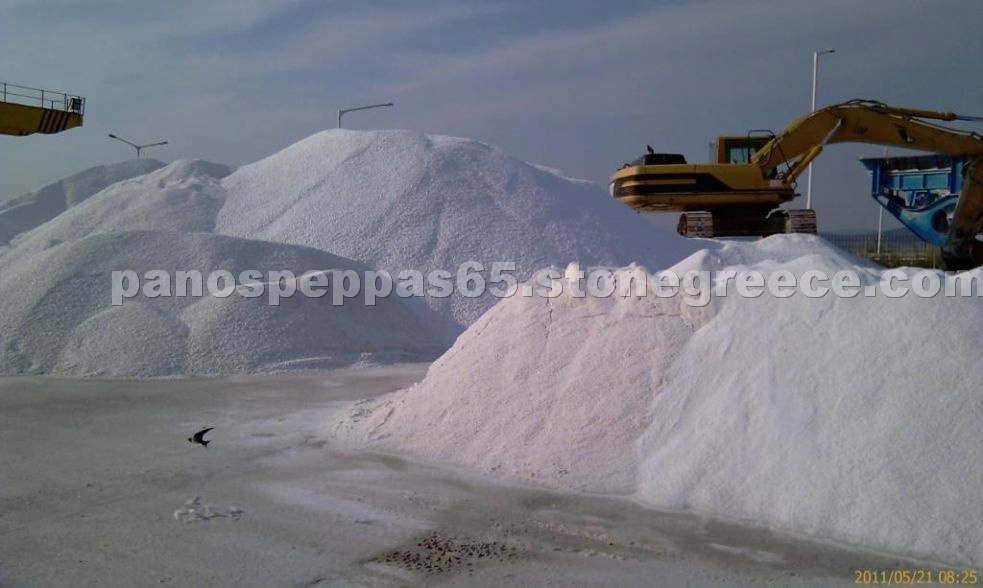 White marble chips