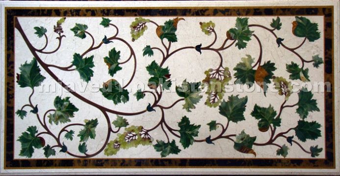 Marble Inlay Table top