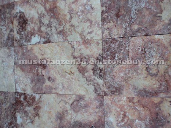 Red Travertine Tiles